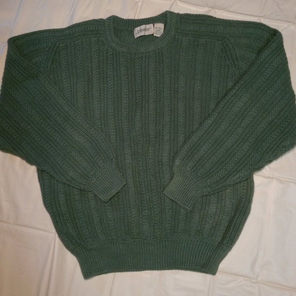 St John's Bay Green Men’s Sweater